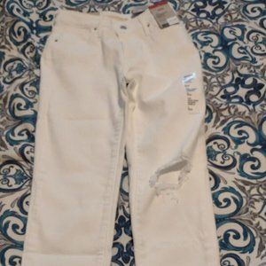 Women's Levi's 721 White High Rise Skinny Jeans New [NWT] Size 2 W26
